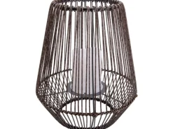 Näve LED-Solarleuchte Plasto Warmweiß mit Flammeneffekt 26 cm