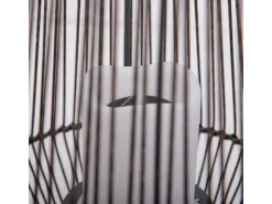 Näve LED-Solarleuchte Plasto Warmweiß mit Flammeneffekt 26 cm