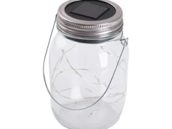 Näve LED-Solar-Outdoortischleuchte 3er-Set 13 cm