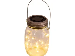 Näve LED-Solar-Outdoortischleuchte 3er-Set 13 cm