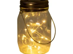 Näve LED-Solar-Outdoortischleuchte 3er-Set 13 cm