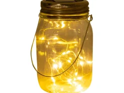 Näve LED-Solar-Outdoortischleuchte 3er-Set 13 cm