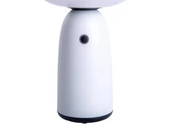 Näve LED-Solar-Tischleuchte Ada Weiß Ø 16 cm x 22,5 cm