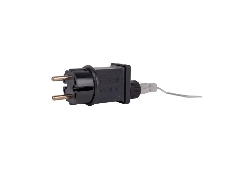 Näve Outdoor 9er-LED Weihnachtslichterkette 3D-Sterne Gold