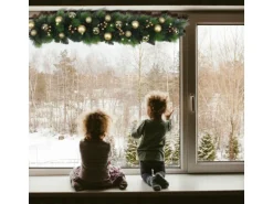 Näve Outdoor LED Weihnachtsranke Noel Gold