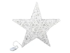 Näve Outdoor LED Weihnachtsdeko Stern Weiß 50 cm