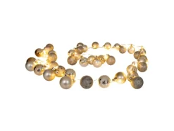 Näve Outdoor LED Weihnachtsdeko Lichterkette Gold