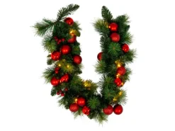 Näve Outdoor LED Weihnachtsranke Noel Rot