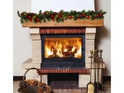 Näve Outdoor LED Weihnachtsranke Noel Rot