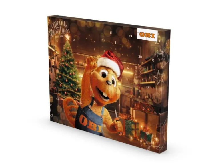 OBI Werkzeug-Adventskalender 68-teilig