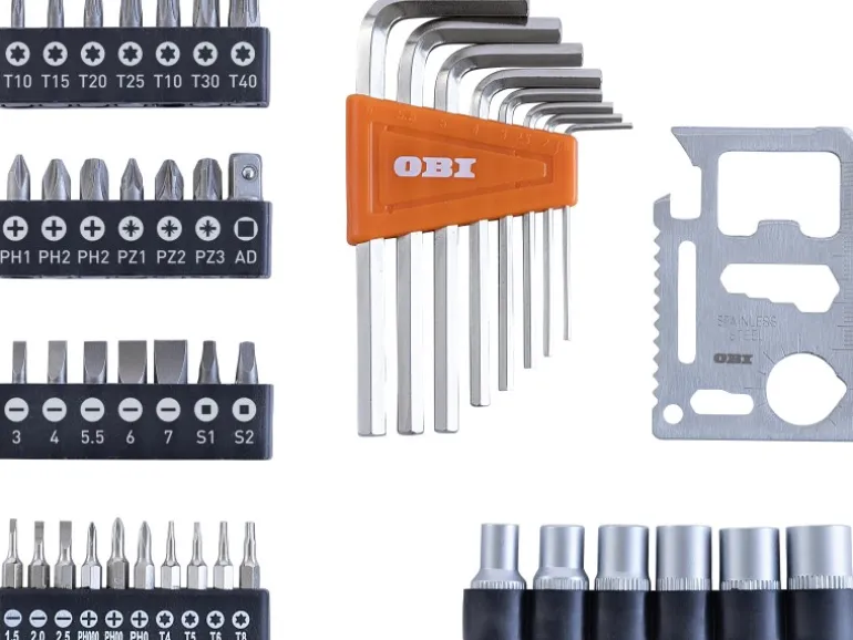 OBI Werkzeug-Adventskalender 68-teilig