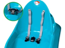 Ondis24 Bob Kinderschlitten mit Lehne Schlitten