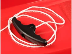 Ondis24 Kinderschlitten Basic Rodel Rot 2 Sitzer 88 cm Schlitten