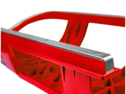 Ondis24 Kinderschlitten Rennrodel Bob Bullet mit Metallkufen Rot