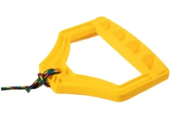 Ondis24 Kinderschlitten Rennrodel Bob Bullet mit Metallkufen Rot