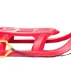 Ondis24 Kinderschlitten Rennrodel Bob Arrow mit Metallkufen Rot Schlitten