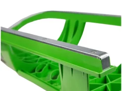 Ondis24 Kinderschlitten Rennrodel Bob Bullet mit Metallkufen Grün Schlitten