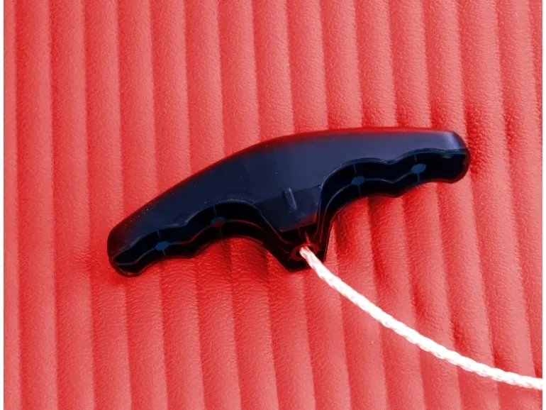 Ondis24 Schlitten Super Bob Rot 1 Sitz Lenkschlitten