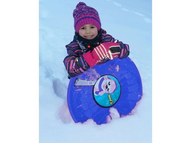 Ondis24 Schlitten Tellerschlitten Kamikaze Blau 60cm