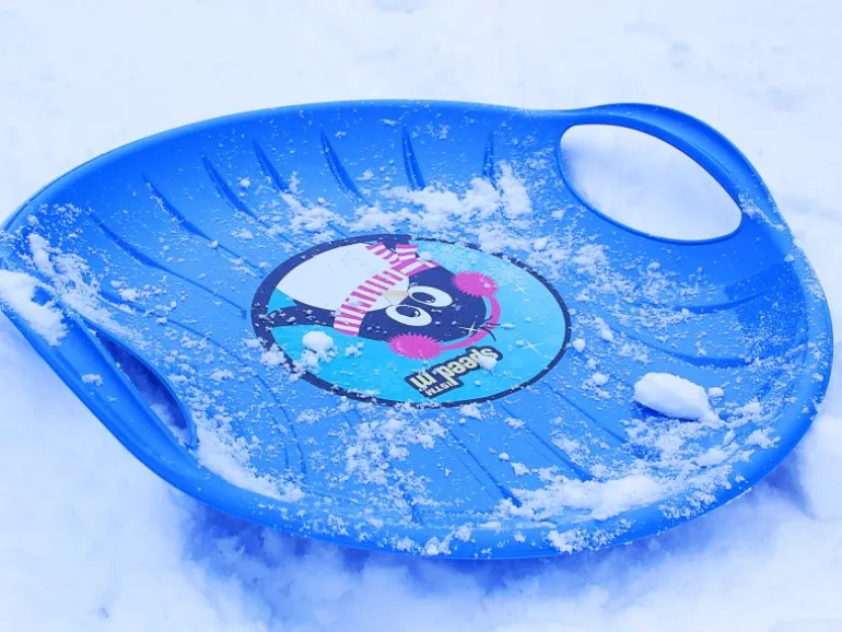 Ondis24 Schlitten Tellerschlitten Kamikaze Blau 60cm