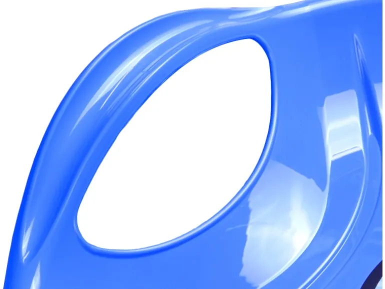 Ondis24 Schlitten Tellerschlitten Kamikaze Blau 60cm