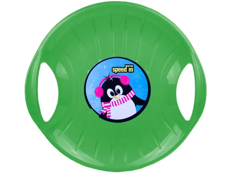 Ondis24 Schlitten Tellerschlitten Kamikaze Grün 60cm