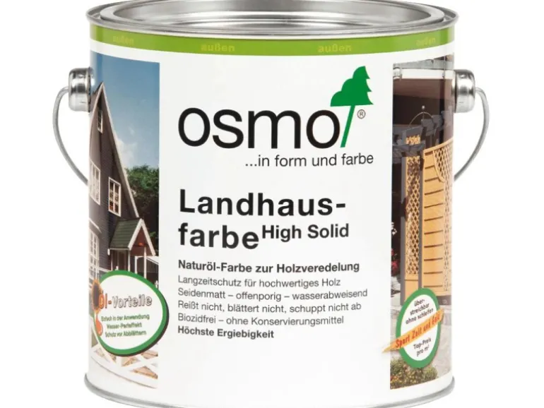 Osmo Landhausfarbe Tannengrün 2,5 l