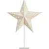Papier-Stern 10 LEDs Warmweiß 65,5 cm x 46,5 cm x 15 cm