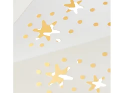 Papier-Stern 10 LEDs Warmweiß 65,5 cm x 46,5 cm x 15 cm