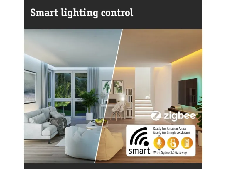 Paulmann LED Gartenspot Plug & Shine Shira Zigbee 3.0 IP65 RGBW+ 6,5 W Anthrazit