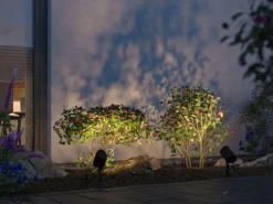 Paulmann LED Gartenspot Plug & Shine Shira Zigbee 3.0 IP65 RGBW+ 6,5 W Anthrazit