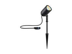 Paulmann LED Gartenspot Plug & Shine Shira Zigbee 3.0 IP65 RGBW+ 6,5 W Anthrazit