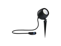 Paulmann LED-Gartenspot Plug & Shine Kikolo Zigbee 3.0 RGBW+ 660 lm Anthrazit