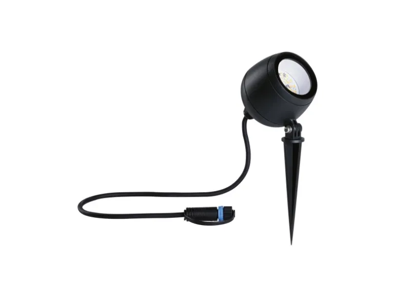 Paulmann LED-Gartenspot Plug & Shine Kikolo Zigbee 3.0 RGBW+ 660 lm Anthrazit
