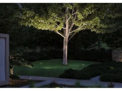 Paulmann LED-Gartenstrahler Plug & Shine Radon IP65 3000 K 11 W Grau