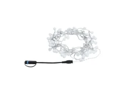 Paulmann LED-Lichterkette Plug & Shine 7,5 m Warmweiß IP44 3000 K Schwarz