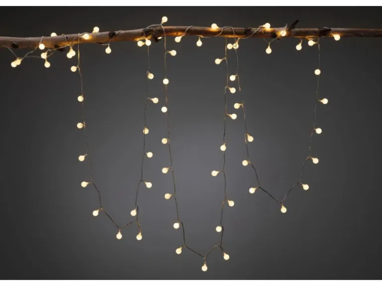 Paulmann LED-Lichterkette Plug & Shine 7,5 m Warmweiß IP44 3000 K Schwarz