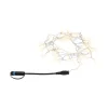 Paulmann LED-Lichterkette Plug & Shine 5 m Warmweiß IP44 3000 K Schwarz