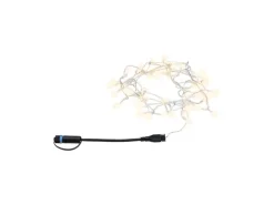 Paulmann LED-Lichterkette Plug & Shine 5 m Warmweiß IP44 3000 K Schwarz