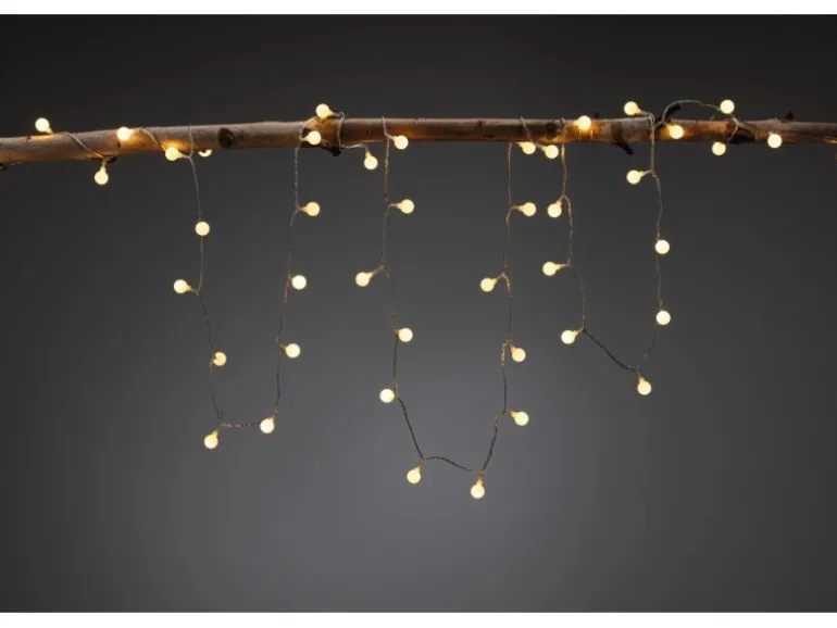 Paulmann LED-Lichterkette Plug & Shine 5 m Warmweiß IP44 3000 K Schwarz