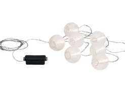 Paulmann Outdoor Lichterkette Mobile Lampion Weiß IP44