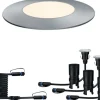 Paulmann Plug&Shine Bodeneinbaustrahler Ergänzungs-Set IP65 Warmweiß