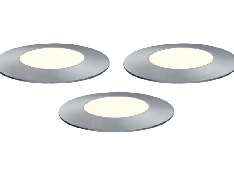 Paulmann Plug&Shine Bodeneinbaustrahler Ergänzungs-Set IP65 Warmweiß