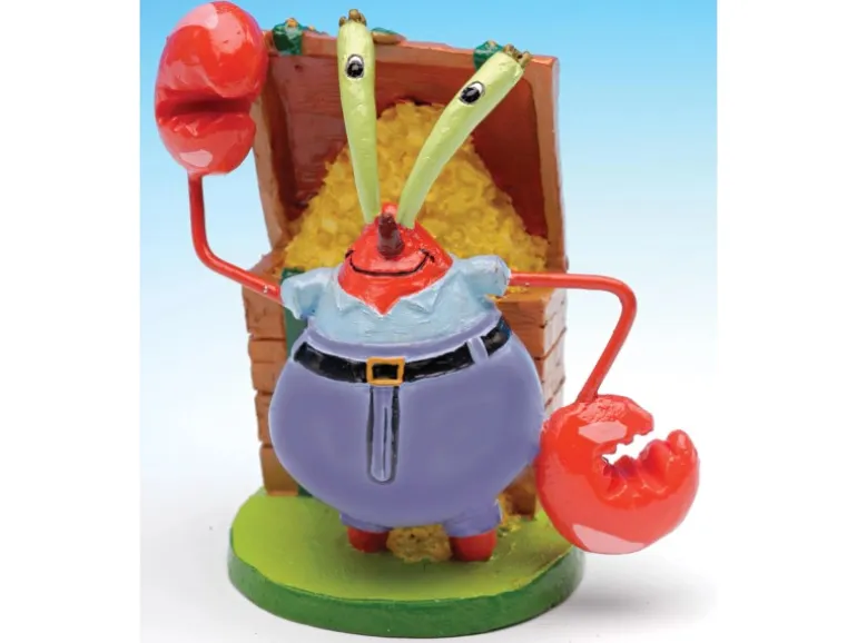 Pennplax Dekofigur Aquarium SpongeBob Mr. Krabs 5 cm