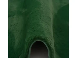 Pergamon Luxus Super Soft Fellteppich Plush Tannengrün 70x140cm