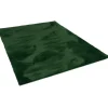 Pergamon Luxus Super Soft Fellteppich Plush Tannengrün 140x180cm