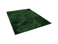 Pergamon Luxus Super Soft Fellteppich Plush Tannengrün 140x180cm