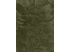 Pergamon Luxus Super Soft Fellteppich Pearl Tannengrün 140x200cm
