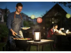 Philips Cicero Gartentischleuchte Weiß 180lm TouchDimmer