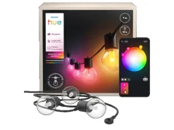 Philips Hue Outdoor-Lichterkette Festavia Globe 7 m